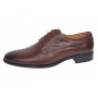 Pantofi barbati office eleganti din piele naturala Maro Cognac GKR819MS
